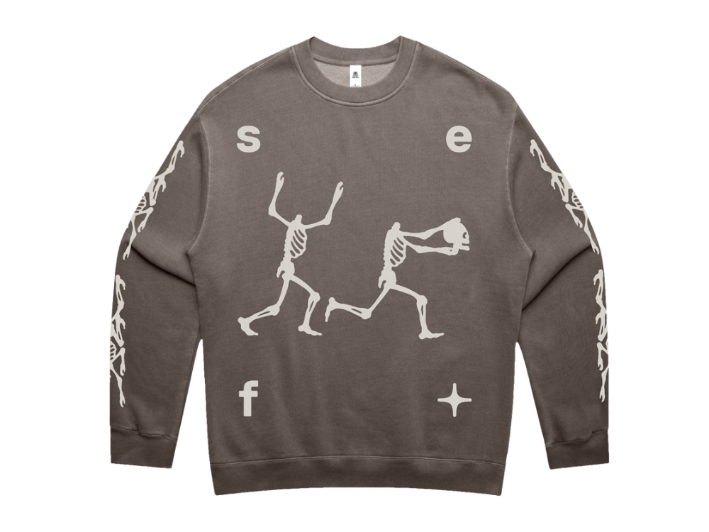 Crewneck Faded Grey