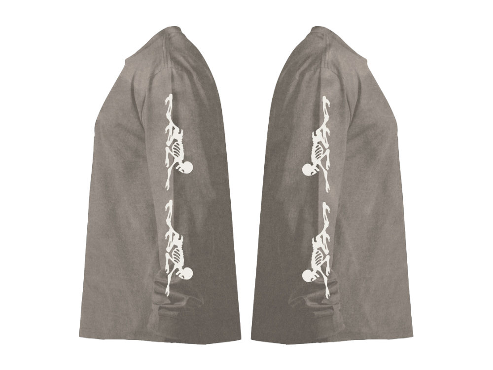Longsleeve Faded Grey