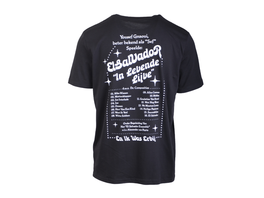 T-shirt Zwart