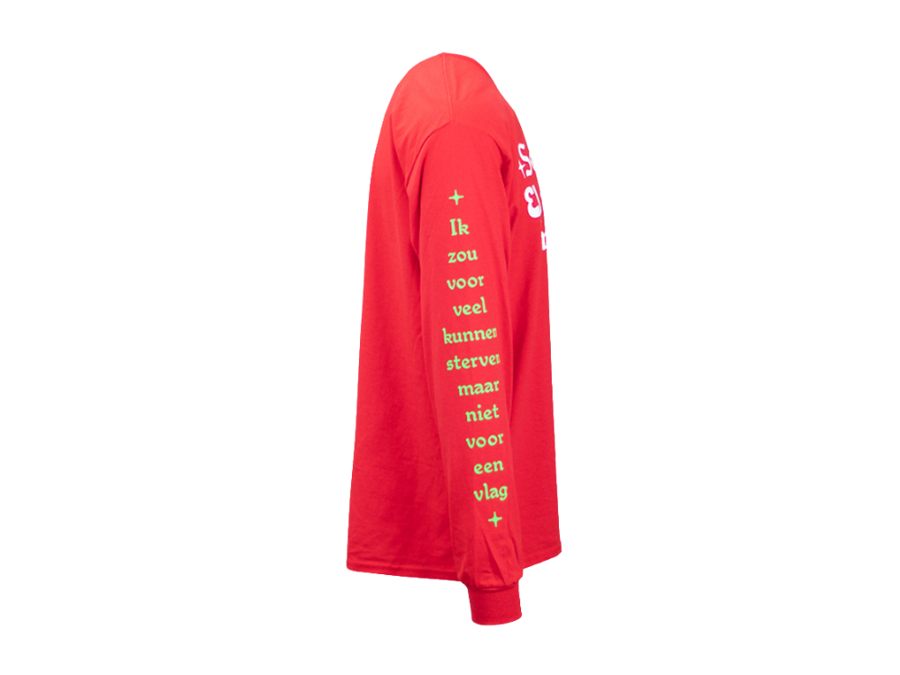 Longsleeve Rood