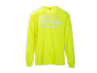 Longsleeve Neon Geel