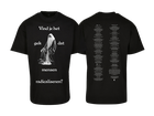 Oversized T-shirt Zwart