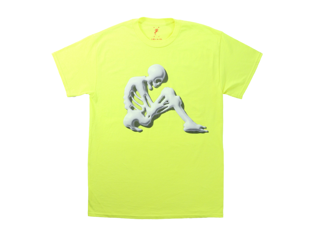 Voor Alles Bang T-shirt Safety Green