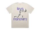 Lieve Monsters T-shirt Faded Bone